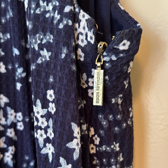 MICHAEL Michael Kors Navy blue Floral Maxi Dress size XL - Picture 5 of 15